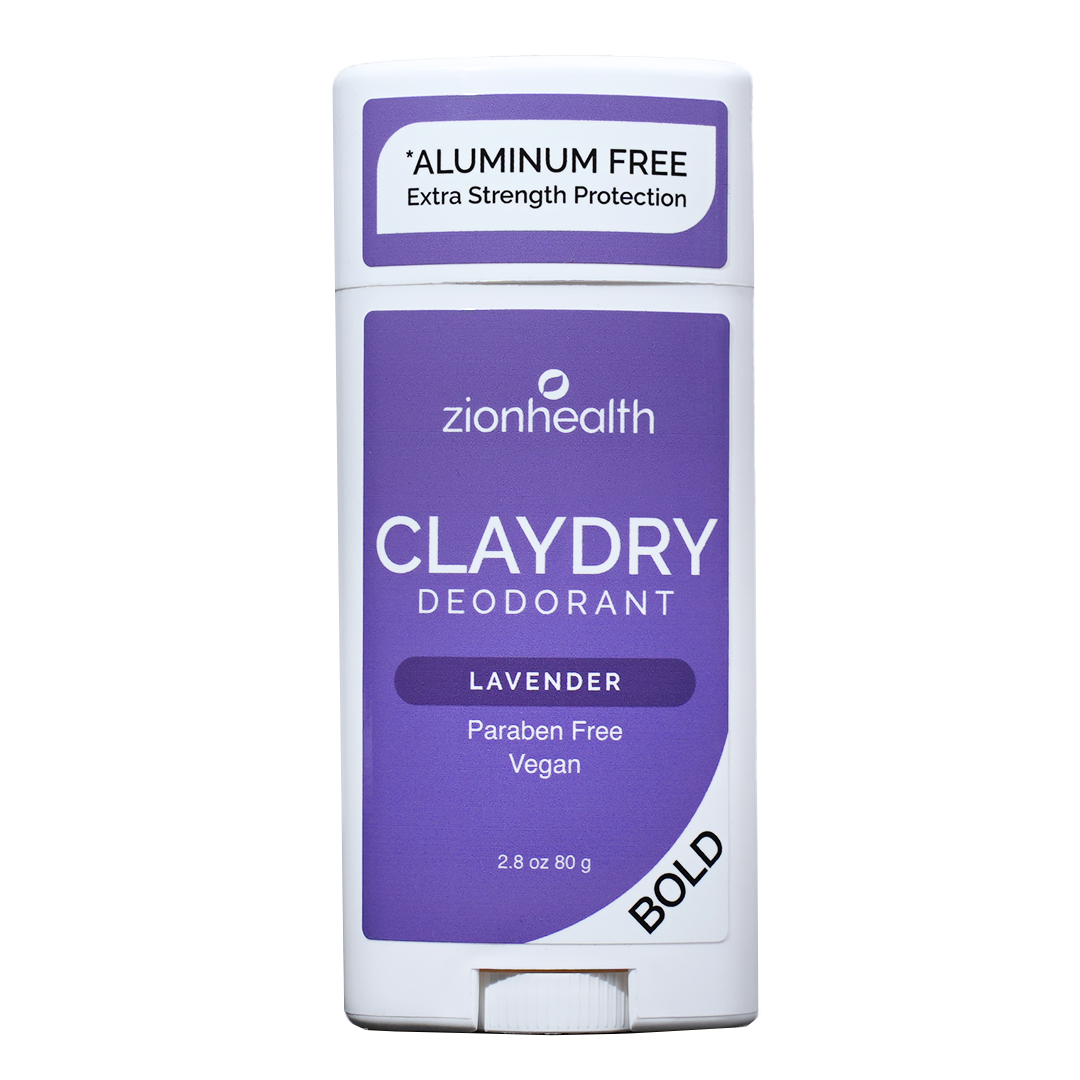 CLAYDRY™ BOLD Lavender Aluminum-Free Natural Deodorant